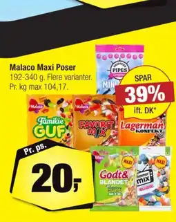 Calle Malaco Maxi Poser tilbud