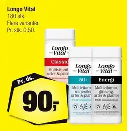 Calle Longo Vital tilbud