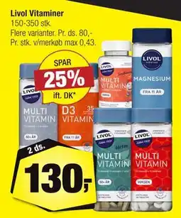 Calle Livol Vitaminer tilbud
