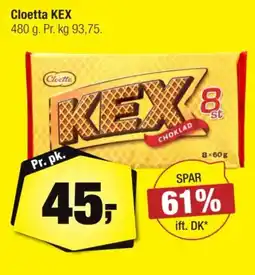 Calle Cloetta KEX tilbud