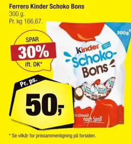 Calle Ferrero Kinder Schoko Bons tilbud