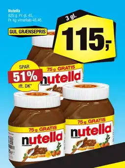 Calle Nutella tilbud