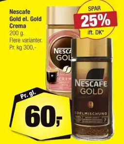 Calle Nescafe Gold el. Gold Crema tilbud