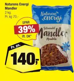 Calle Naturens Energi Mandler tilbud