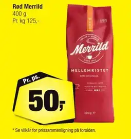 Calle Rød Merrild tilbud