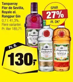 Calle Tanqueray Flor de Sevilla, Royale el. Rangpur Gin tilbud