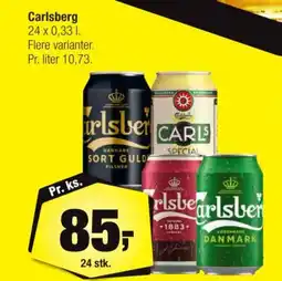 Calle Carlsberg 0,7 I. 15%. Pr. liter 200,- tilbud