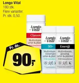 Calle Longo Vital 180 stk. tilbud