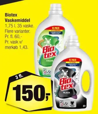 Calle Biotex Vaskemiddel tilbud