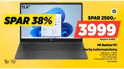 Power HP Bærbar PC Hurtig batteriopladning tilbud