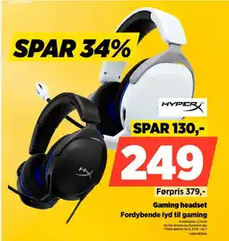 Power Gaming headset Fordybende lyd til gaming tilbud
