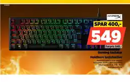 Power HYPERS Gaming tastatur tilbud