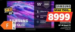 Power SAMSUNG 55" 4K Smart TV tilbud
