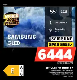 Power SAMSUNG 55" QLED 4K Smart TV tilbud
