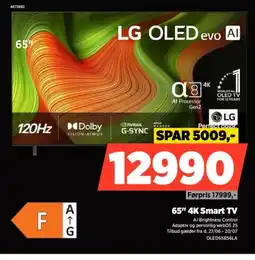 Power LG 65" 4K Smart TV tilbud
