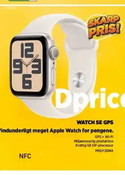Power WATCH SE GPS Vindunderligt meget Apple Watch for pengene. tilbud