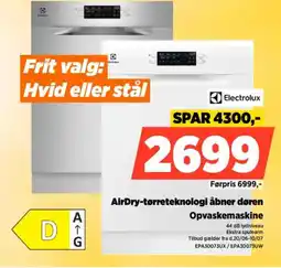 Power Electrolux AirDry-tørreteknologi åbner døren tilbud