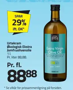 Fleggaard Urtekram Økologisk Ekstra Jomfruolivenolie tilbud