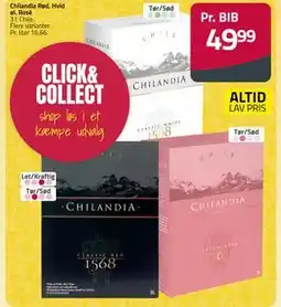 Fleggaard Chilandia Rød, Hvid el. Rosé tilbud
