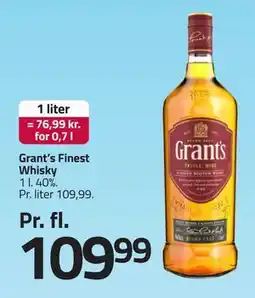 Fleggaard Grant’s Finest Whisky tilbud