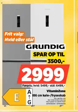 Power VitaminZone køle-/fryseskab tilbud