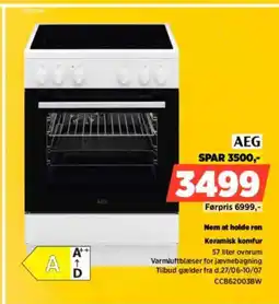Power AEG Nem at holde ren Keramisk komfur tilbud
