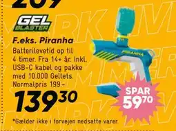 Bilka Piranha, DKK 139.3 tilbud