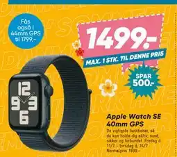Bilka Apple Watch SE 40mm GPS, DKK 1499 tilbud
