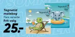 Bilka Tegnetid malebog, DKK 25 tilbud
