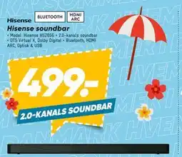 Bilka Hisense soundbar, DKK 499 tilbud