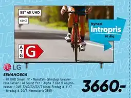 Bilka LG 55NANO80A, DKK 3660 tilbud