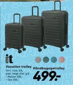 Bilka Vacation trolley tilbud