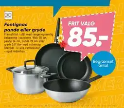 Bilka Fontignac pande eller gryde, DKK 85 tilbud