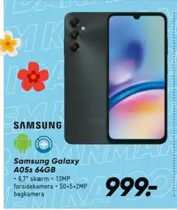 Bilka Samsung Galaxy A05s 64GB, DKK 999 tilbud