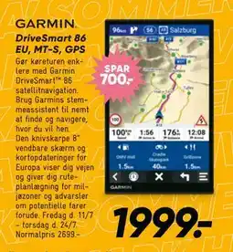 Bilka DriveSmart 86 EU, MT-S, GPS, DKK 1999 tilbud