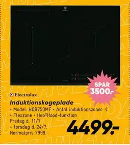 Bilka Induktionskogeplade, DKK 4499 tilbud