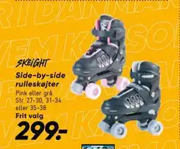 Bilka Side-by-side rulleskøjter, DKK 299 tilbud