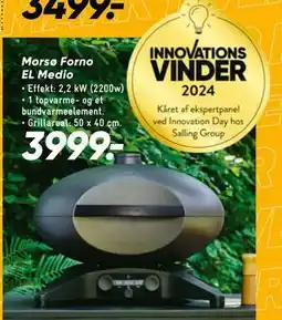 Bilka Morsø Forno EL Medio, DKK 3999 tilbud