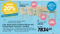 Bilka Mood Classic havestol, DKK 639.2 tilbud