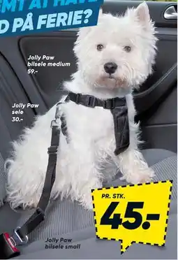 Bilka Jolly Paw bilsele small, DKK 45 tilbud