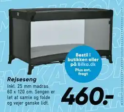 Bilka Rejseseng, DKK 460 tilbud