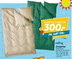 Bilka Salling Sengetøj, DKK 300 tilbud