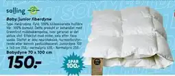 Bilka Baby/junior fiberdyne, DKK 150 tilbud