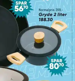 Bilka Gryde 2 liter, DKK 188.3 tilbud
