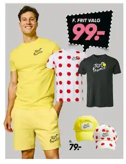 Bilka T-shirt eller shorts, DKK 99 tilbud