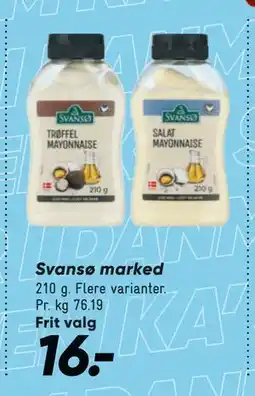 Bilka Svansø marked, DKK 16 tilbud