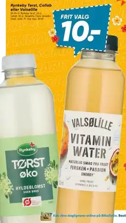 Bilka Rynkeby Tørst, Collab eller Valsølille, DKK 10 tilbud