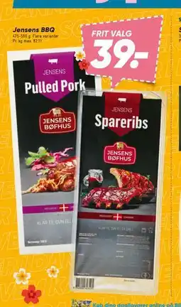 Bilka Jensens BBQ, DKK 39 tilbud
