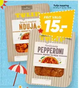 Bilka Tulip topping, DKK 15 tilbud