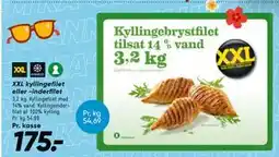 Bilka XXL kyllingefilet eller -inderfilet, DKK 175 tilbud